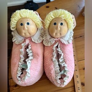 COPY - Vintage 1980s cabbage patch h kids slippers
